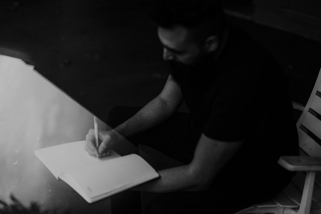 author writing late night